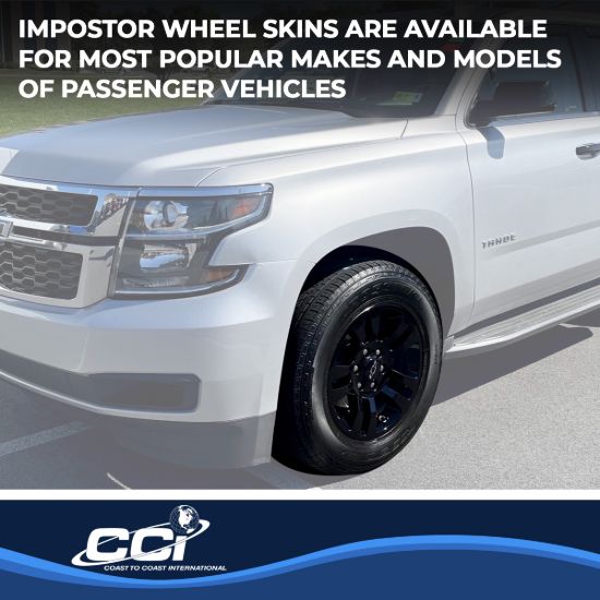 COAST2COAST WS 14-20 SLVRDO GL BK 18' 5 SPOKE - IMP377BLKN