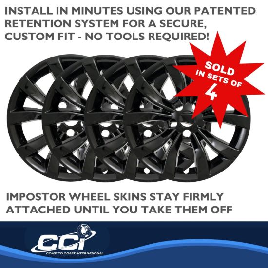 COAST2COAST WS 15-23 300 GL BK 17' 10 SPOKE - IMP381BLK
