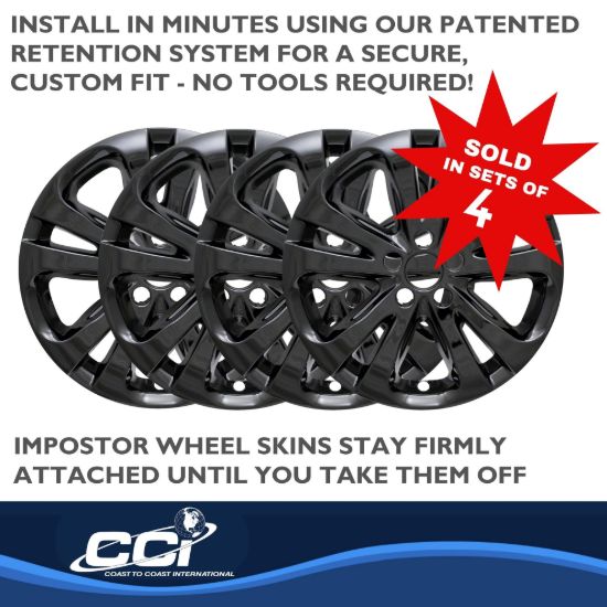 COAST2COAST WS 15-17 200 GL BK 17' 10 SPOKE - IMP388BLK