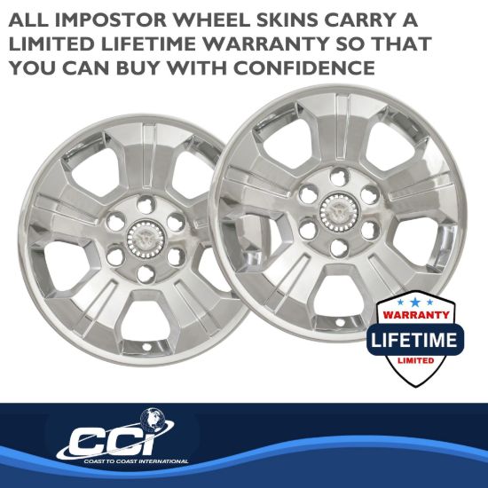 COAST2COAST WS 14-18 SLVRD CHRM 18' 5 SPOKE - IMP392X