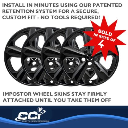 COAST2COAST WS 15-24 EDGE GL BK 18' 5 SPOKE - IMP429BLK