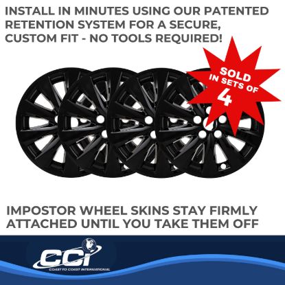COAST2COAST WS 18-21 CAMRY GL BK 17' 10 SPOKE - IMP448BLK