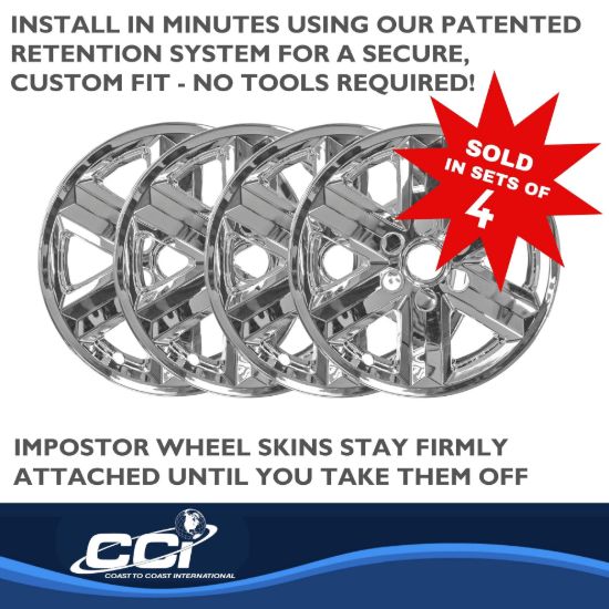COAST2COAST WS 21-25 F150 CHRM 17' 6 SPOKE - IMP477X