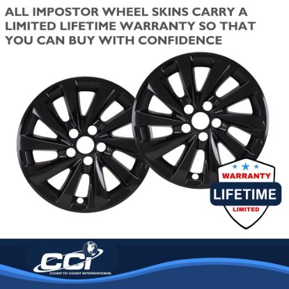 COAST2COAST WS 21-24 CAMRY GL BK 17' 10 SPOKE - IMP479BLK