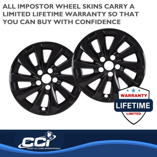 COAST2COAST WS 21-24 CAMRY GL BK 17' 10 SPOKE - IMP479BLK