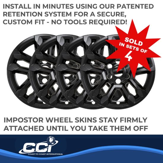 COAST2COAST WS 22-25 SILVERADO GL BLK 5 DBL SPK - IMP502BLK