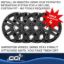 COAST2COAST IMP 22-25 TUNDRA GL BK 18' 12 SPK - IMP505BLK