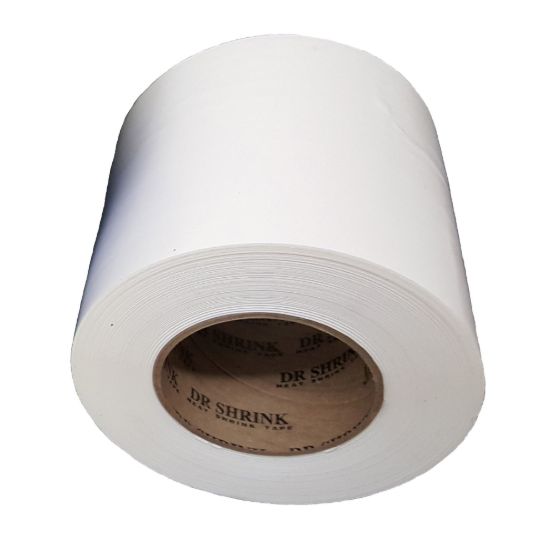 DR.SHRINK 6' X 180' HEAT SHRINK TAPE - WHITE - DS706W