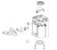 DAVE CARTER TH42137 BASE WHITE (HIGH) (WATER - 50043