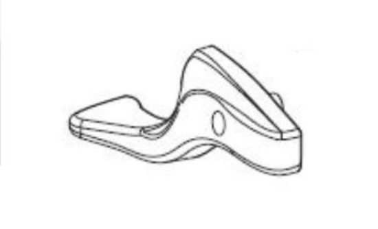 DAVE CARTER TH42067 PEDAL WHITE (HIGH) AM - 50054