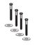 DAVE CARTER TH38067 BOLT PKG S+ BONE SRVC KIT - 50254
