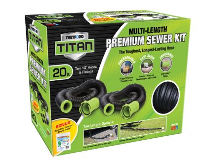 DAVE CARTER TH17902 20 FT. PREMIUM SEWER KIT - 50333