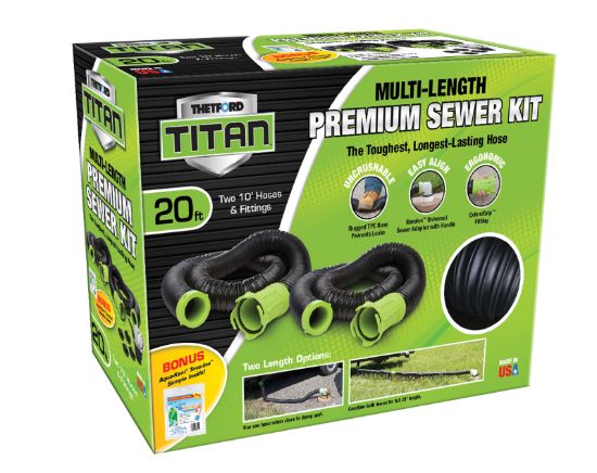 DAVE CARTER TH17902 20 FT. PREMIUM SEWER KIT - 50333