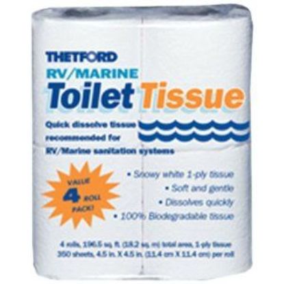 DAVE CARTER TH20804 RV/MARINE TOILET TISSUE 4PK - 50338