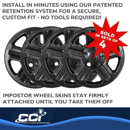 COAST2COAST WS 07-18 WRANGLER GL BK 16' 5 SPK - IMP76GBLK