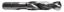 CENTURY DRIL 5/16' STUBBY HEX DRILL CD - CASE PA - 17920
