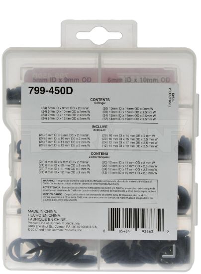 DORMAN O RINGS VALUE PACK - 799450D