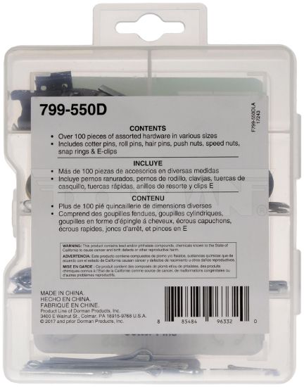 DORMAN PRO PACK MAINTENANCE - 799550D