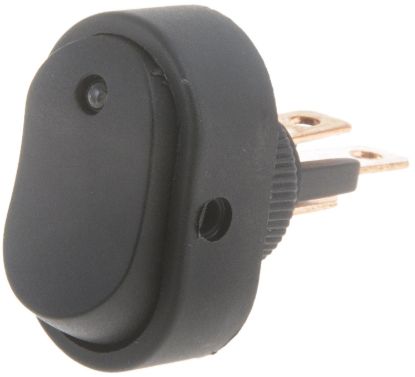 DORMAN ROCKER OBLG LED BLK/BLUE - 84841