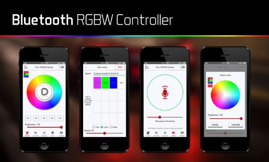 DIODE DYNAMC BLUETOOTH RGBW M8 CONTROLLER 1CH - DD3066