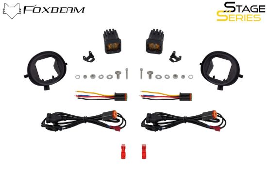DIODE DYNAMC SSC1 TYPE MZ LED FOG LIGHT KIT YELL - DD8446