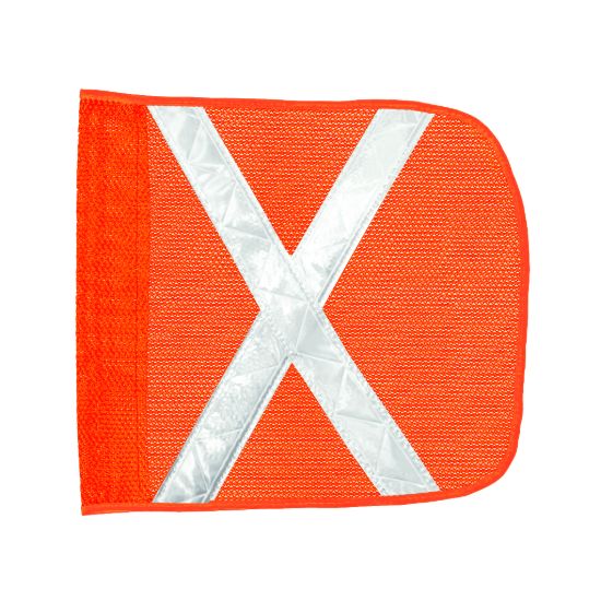 DRIVER IND. HEAVY DUTY ORANGE MESH SAFETY FLAG - FLAG11OXW