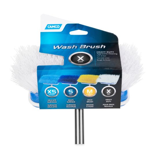 CAMCO MARINE BRUSH ATTACHMENT  STIFF  WHITE (ENG - 41926