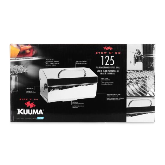 CAMCO MARINE GRILL-STOW N GO 125 COMPACT  GAS - 58140