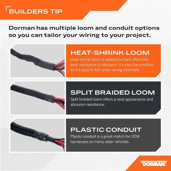 DORMAN 1/2 CONDUIT BLACK 10FT - 86664