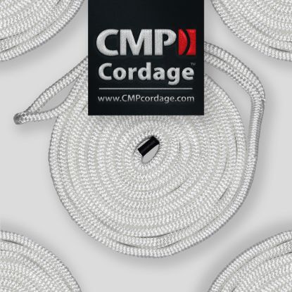 CMP GROUP 3/8IN-25FT DBLBRD CMP DOCKLINE WHT - CDL3825WH