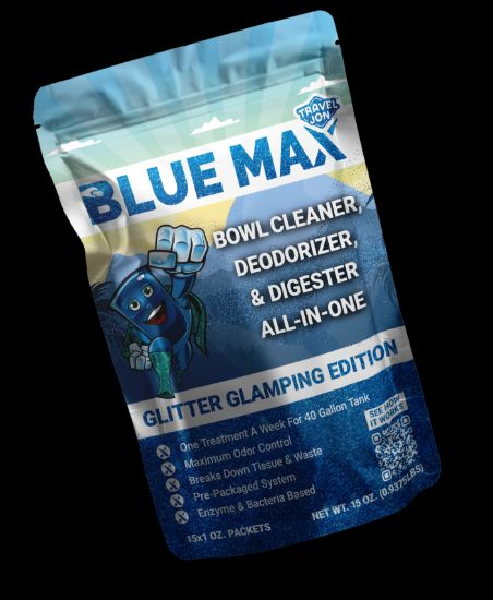 CENTURY CHEM TRAVEL JON BLUE MAX GLITTER - 20163CS