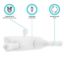 DURA FAUCET CLASSICALSHWWHITE - DFSA100CWT