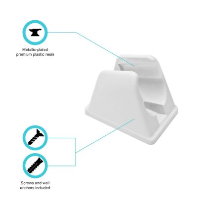 DURA FAUCET SHOWER WAND BRACKET - DFSA156WT
