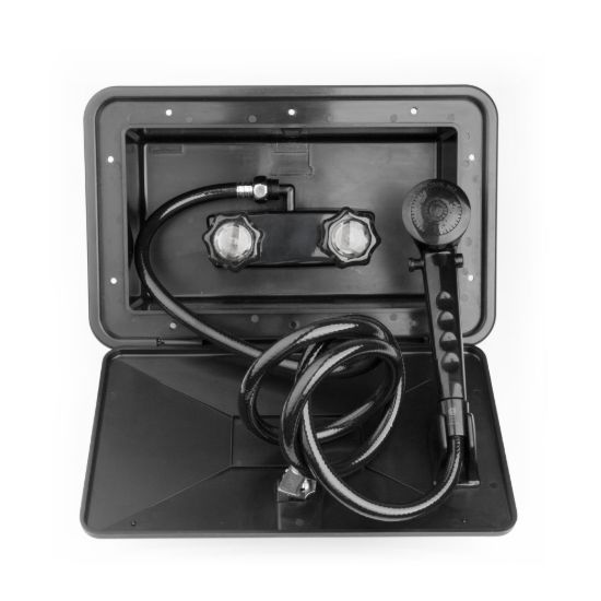 DURA FAUCET EXTERIOR SHW BOX KITBLACK - DFSA170BK