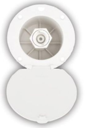DURA FAUCET EXTERIOR SPRAY DOCK - WHT - DFSA184WT