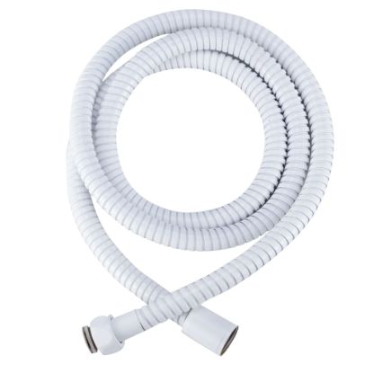 DURA FAUCET 60'SS RV SHOWER HOSE WHITE - DFSA200WT