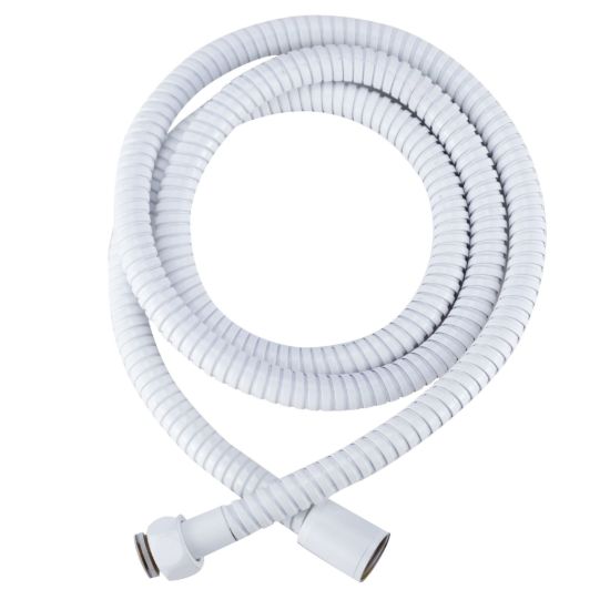 DURA FAUCET 60'SS RV SHOWER HOSE WHITE - DFSA200WT