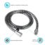 DURA FAUCET 60'VINYL SHOWER HOSE CHR - DFSA230CP