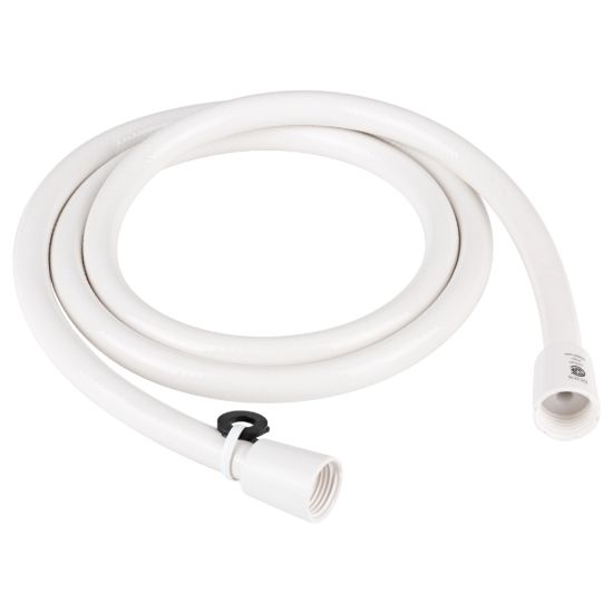 DURA FAUCET 60'VINYL SHOWER HOSE WHT - DFSA230WT