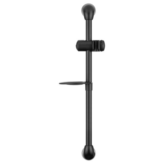 DURA FAUCET RV SHOWER SLIDE BAR - MATTE BLACK - DFSA300PMB