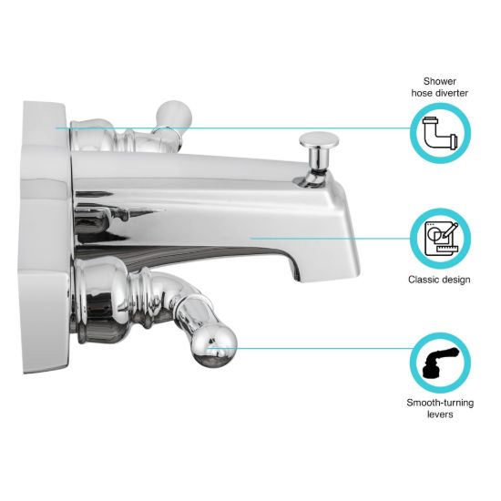 DURA FAUCET BATH  TUB  & SHOWER - DFSA610CCP