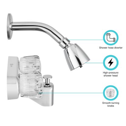 DURA FAUCET BATH  TUB  & SHOWER - DFSA910ACP
