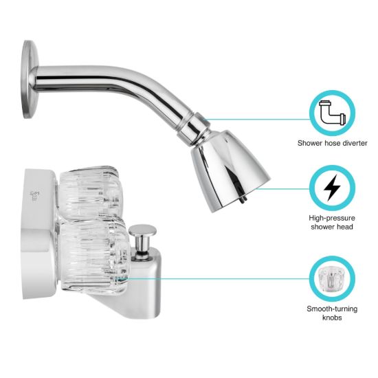 DURA FAUCET BATH  TUB  & SHOWER - DFSA910ACP