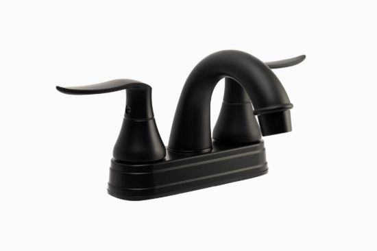 DURA FAUCET ELEGANT ARC SPOUT RV LAVATORY FAUCE - FPL620LHMB