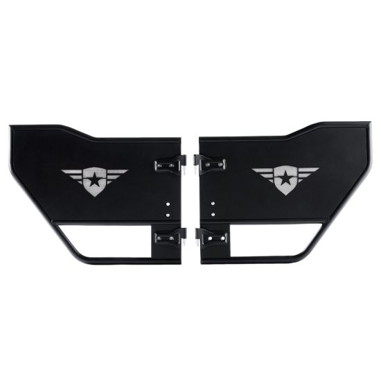 COMBAT OFFRD JEEP JK/JKU MISSION DOORS - REAR PA - 151049