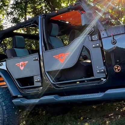 COMBAT OFFRD JEEP JL/JLU MISSION DOORS - FRONT P - 251046