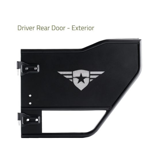 COMBAT OFFRD JEEP JT GLADIATOR MISSION DOORS - R - 351049