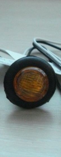 CREATIVE PRO 3/4' BULLET LIGHT  AMBER LENS  AMBE - 003183AA