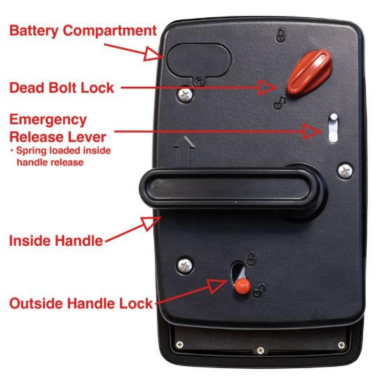 CREATIVE PRO GLOBAL BRAND MOTORHOME ENTRY DOOR L - MRLBT42560