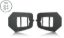 CALI RAISED LED POD FOG MOUNTS - CR2359
